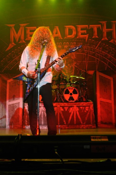 Megadeth at Superpages.com Center, Dallas Texas, 09/24/10 Opening night of