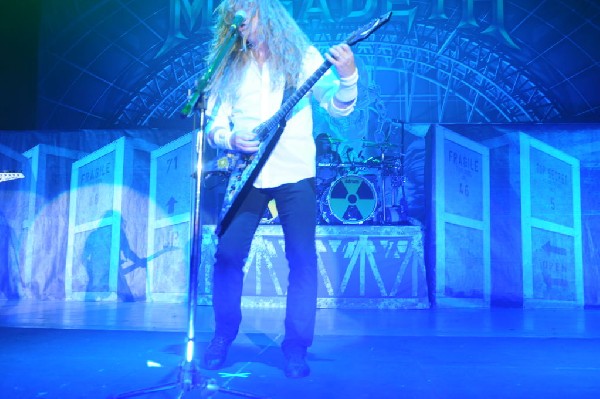 Megadeth at Superpages.com Center, Dallas Texas, 09/24/10 Opening night of
