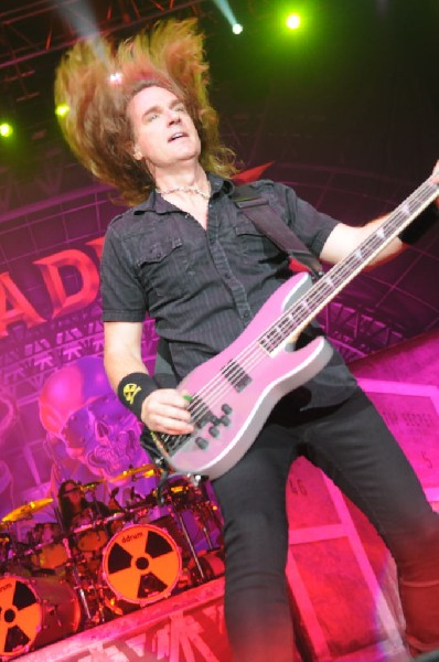 Megadeth at Superpages.com Center, Dallas Texas, 09/24/10 Opening night of