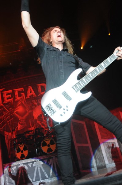Megadeth at Superpages.com Center, Dallas Texas, 09/24/10 Opening night of