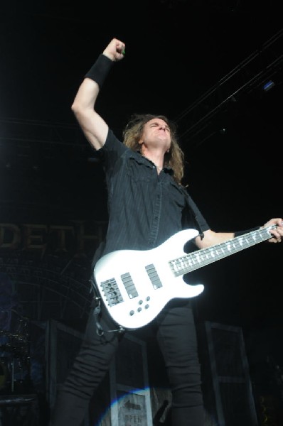 Megadeth at Superpages.com Center, Dallas Texas, 09/24/10 Opening night of