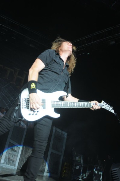 Megadeth at Superpages.com Center, Dallas Texas, 09/24/10 Opening night of