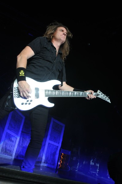 Megadeth at Superpages.com Center, Dallas Texas, 09/24/10 Opening night of