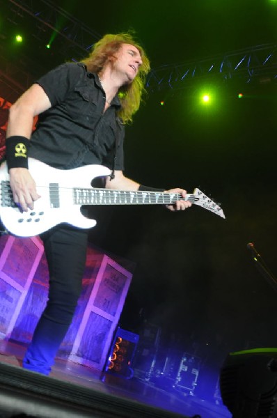 Megadeth at Superpages.com Center, Dallas Texas, 09/24/10 Opening night of