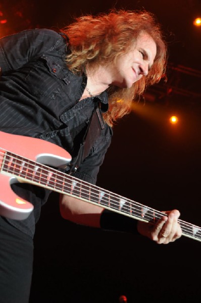 Megadeth at Superpages.com Center, Dallas Texas, 09/24/10 Opening night of