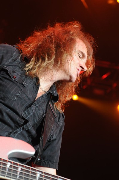 Megadeth at Superpages.com Center, Dallas Texas, 09/24/10 Opening night of