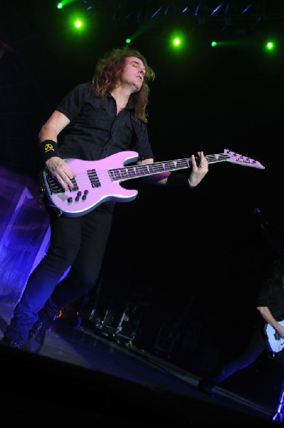 Megadeth at Superpages.com Center, Dallas Texas, 09/24/10 Opening night of