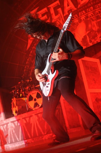 Megadeth at Superpages.com Center, Dallas Texas, 09/24/10 Opening night of