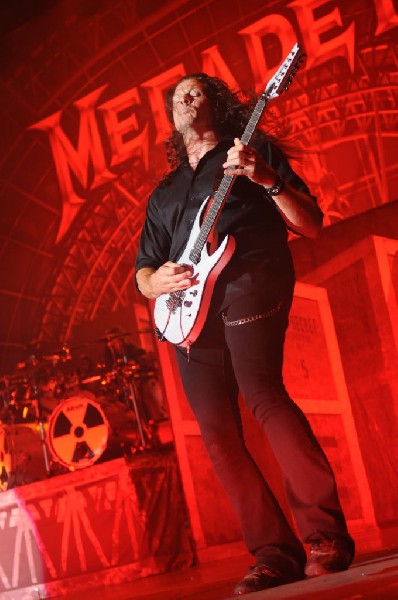Megadeth at Superpages.com Center, Dallas Texas, 09/24/10 Opening night of