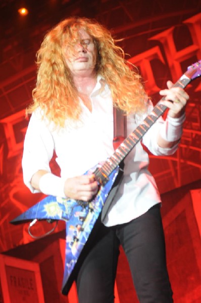 Megadeth at Superpages.com Center, Dallas Texas, 09/24/10 Opening night of
