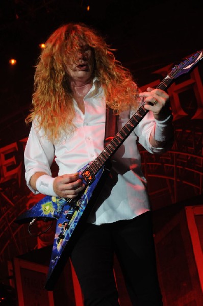 Megadeth at Superpages.com Center, Dallas Texas, 09/24/10 Opening night of
