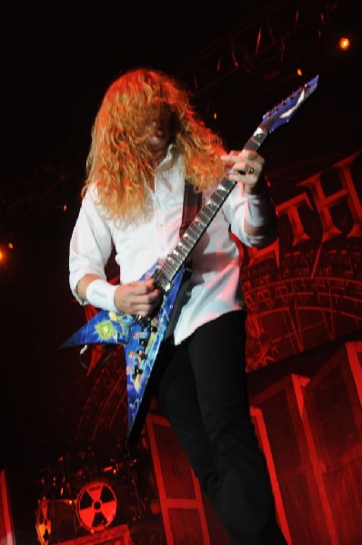 Megadeth at Superpages.com Center, Dallas Texas, 09/24/10 Opening night of
