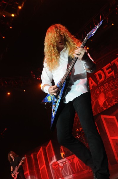Megadeth at Superpages.com Center, Dallas Texas, 09/24/10 Opening night of