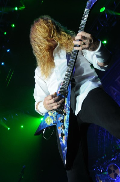 Megadeth at Superpages.com Center, Dallas Texas, 09/24/10 Opening night of