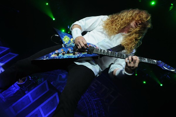 Megadeth at Superpages.com Center, Dallas Texas, 09/24/10 Opening night of