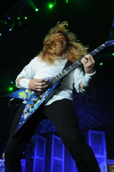Megadeth at Superpages.com Center, Dallas Texas, 09/24/10 Opening night of