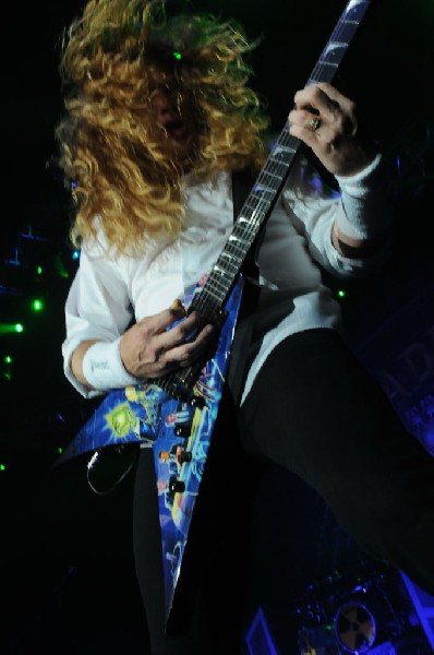 Megadeth at Superpages.com Center, Dallas Texas, 09/24/10 Opening night of
