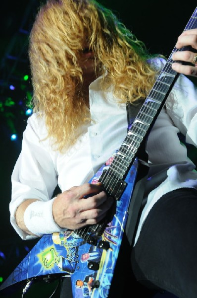Megadeth at Superpages.com Center, Dallas Texas, 09/24/10 Opening night of