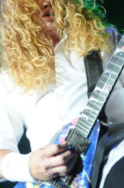 Megadeth at Superpages.com Center, Dallas Texas, 09/24/10 Opening night of