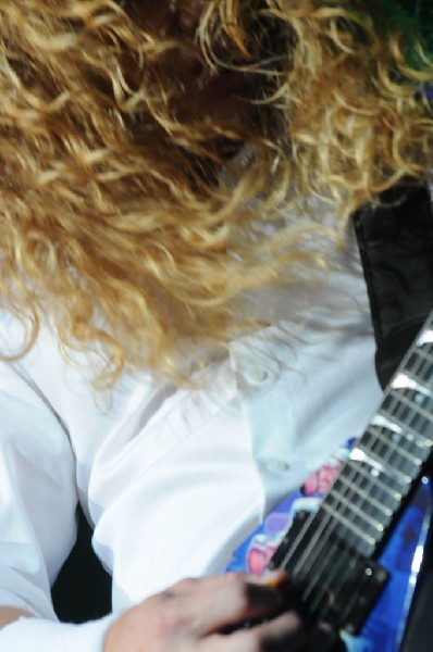 Megadeth at Superpages.com Center, Dallas Texas, 09/24/10 Opening night of