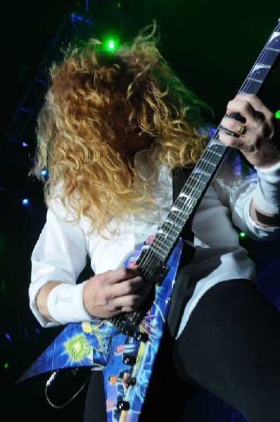 Megadeth at Superpages.com Center, Dallas Texas, 09/24/10 Opening night of