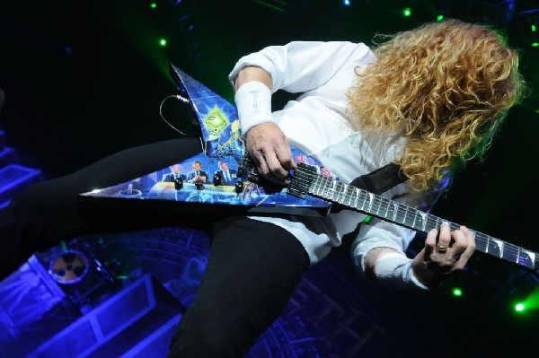 Megadeth at Superpages.com Center, Dallas Texas, 09/24/10 Opening night of