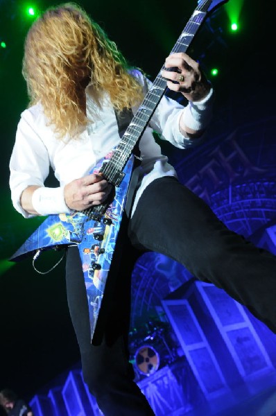 Megadeth at Superpages.com Center, Dallas Texas, 09/24/10 Opening night of