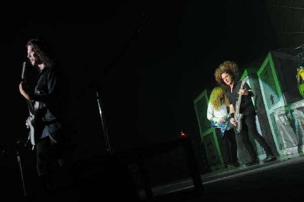 Megadeth at Superpages.com Center, Dallas Texas, 09/24/10 Opening night of