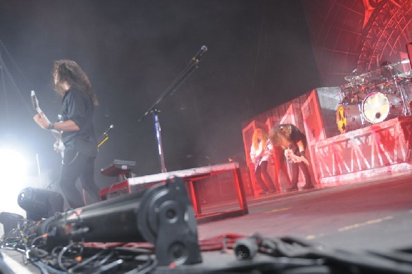 Megadeth at Superpages.com Center, Dallas Texas, 09/24/10 Opening night of