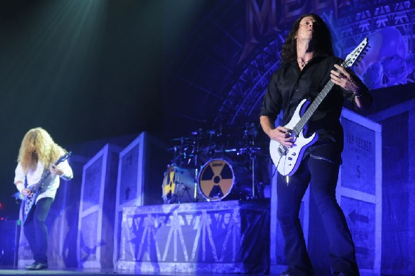 Megadeth at Superpages.com Center, Dallas Texas, 09/24/10 Opening night of
