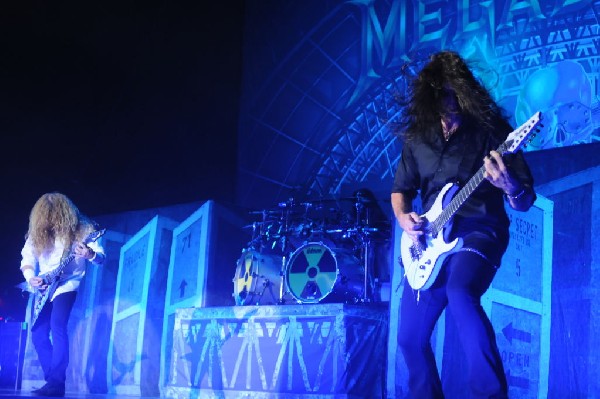Megadeth at Superpages.com Center, Dallas Texas, 09/24/10 Opening night of