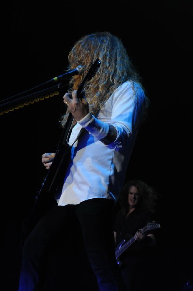 Megadeth at Superpages.com Center, Dallas Texas, 09/24/10 Opening night of