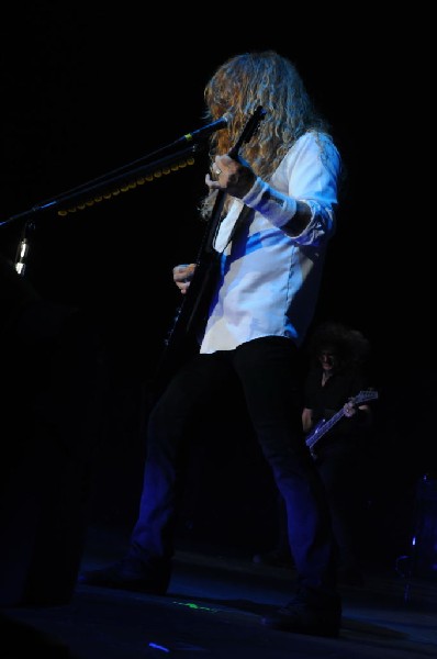 Megadeth at Superpages.com Center, Dallas Texas, 09/24/10 Opening night of