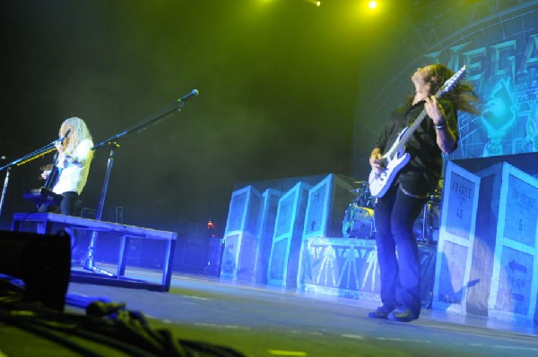 Megadeth at Superpages.com Center, Dallas Texas, 09/24/10 Opening night of