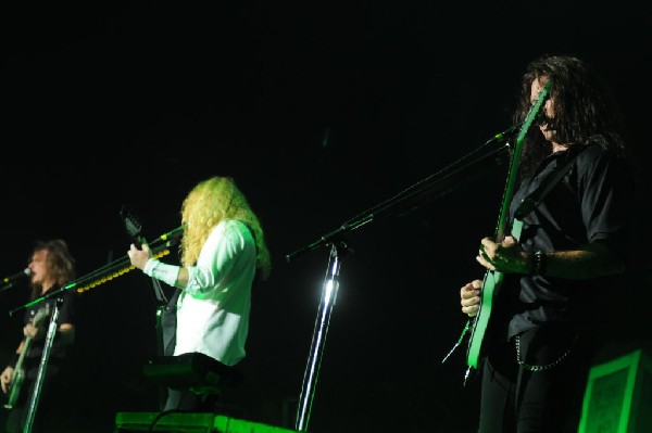 Megadeth at Superpages.com Center, Dallas Texas, 09/24/10 Opening night of
