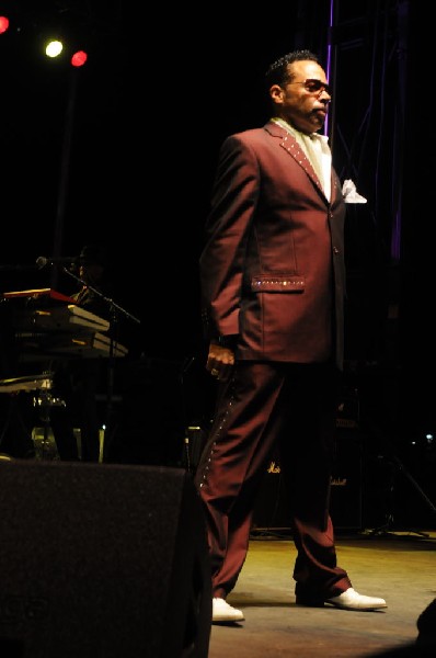 Morris Day and The Time at Austin Urban Music Festival, Butler Park, Austin