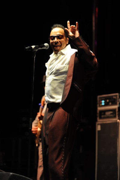 Morris Day and The Time at Austin Urban Music Festival, Butler Park, Austin