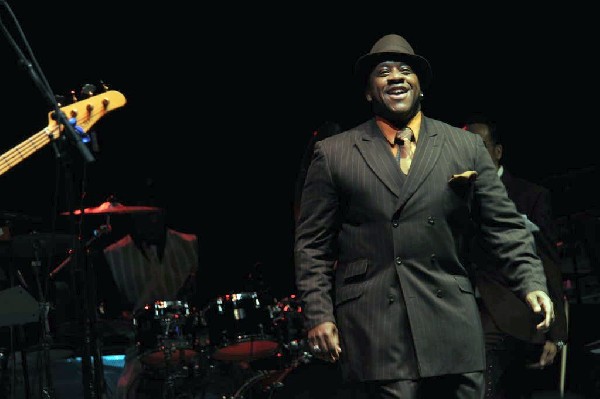 Morris Day and The Time at Austin Urban Music Festival, Butler Park, Austin