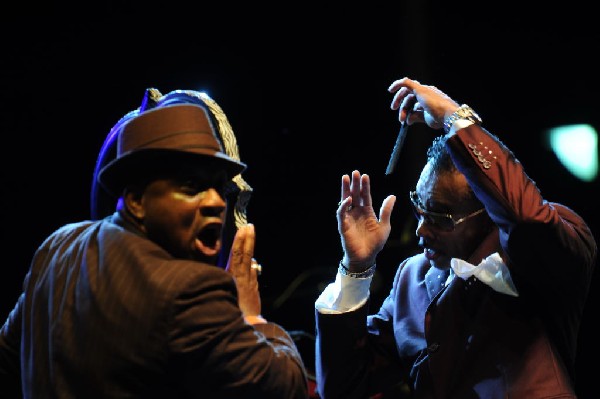 Morris Day and The Time at Austin Urban Music Festival, Butler Park, Austin