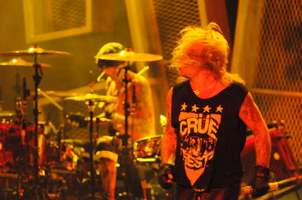 Mötley Crüe at the Verizon Wireless Amphitheater, Selma, Texas
