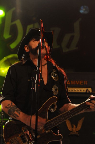 Motörhead at Stubb's BarBQ, Austin Texas 03/16/2010