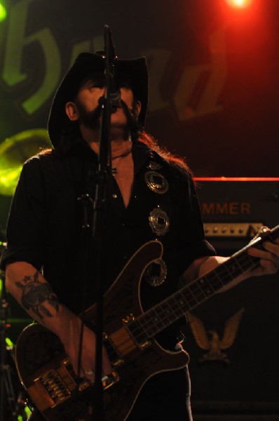 Motörhead at Stubb's BarBQ, Austin Texas 03/16/2010