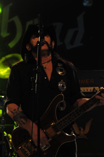 Motörhead at Stubb's BarBQ, Austin Texas 03/16/2010