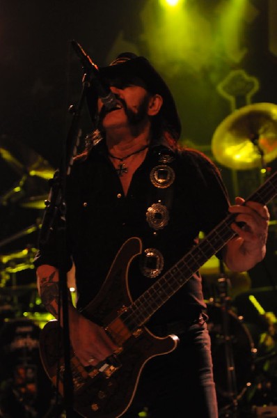Motörhead at Stubb's BarBQ, Austin Texas 03/16/2010