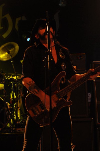 Motörhead at Stubb's BarBQ, Austin Texas 03/16/2010