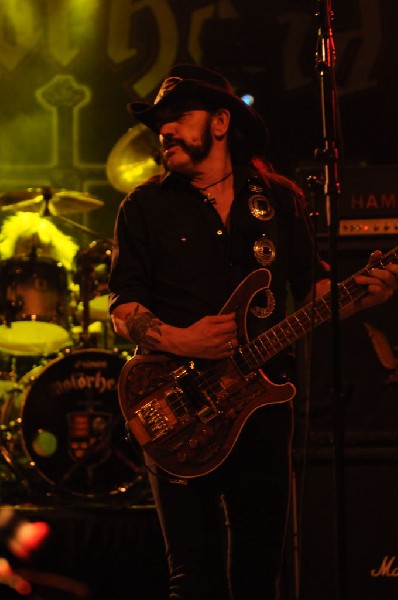 Motörhead at Stubb's BarBQ, Austin Texas 03/16/2010