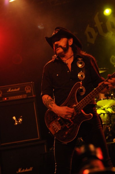 Motörhead at Stubb's BarBQ, Austin Texas 03/16/2010
