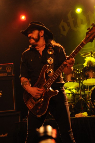 Motörhead at Stubb's BarBQ, Austin Texas 03/16/2010