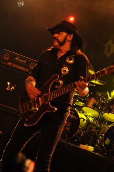 Motörhead at Stubb's BarBQ, Austin Texas 03/16/2010