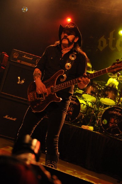 Motörhead at Stubb's BarBQ, Austin Texas 03/16/2010